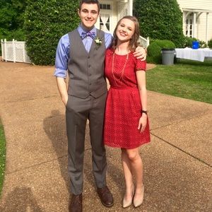 Madewell Eyelet Happening Cut Out Dress